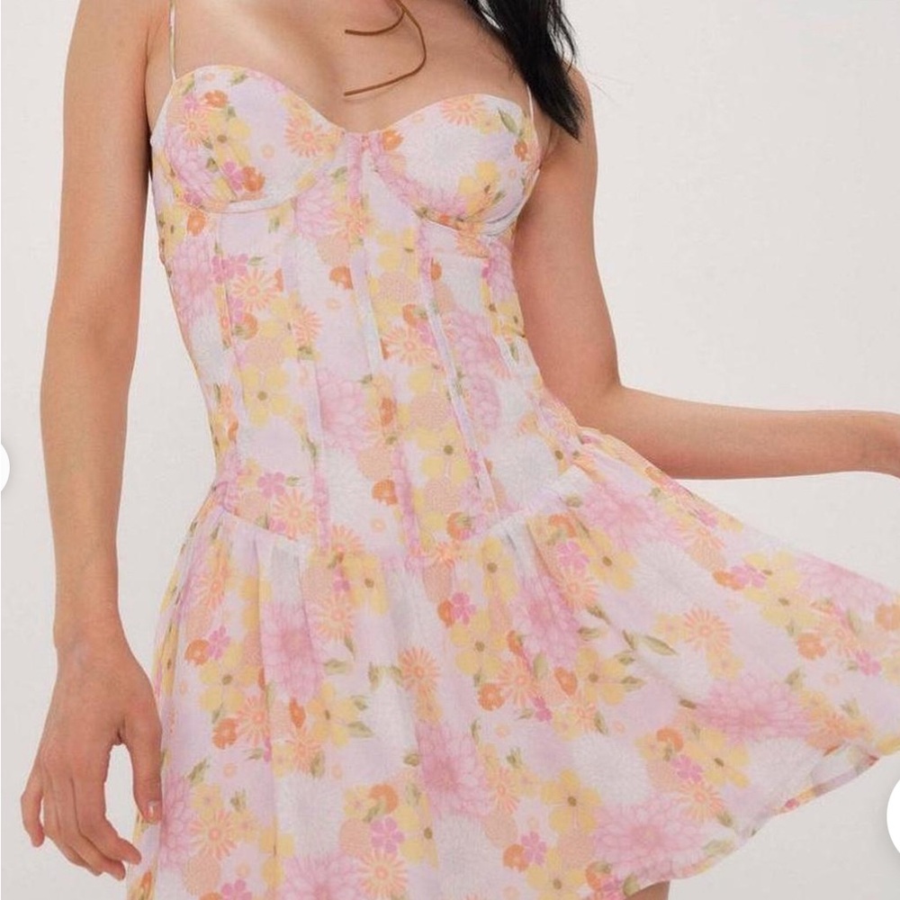 For Love and Lemons Floral dress